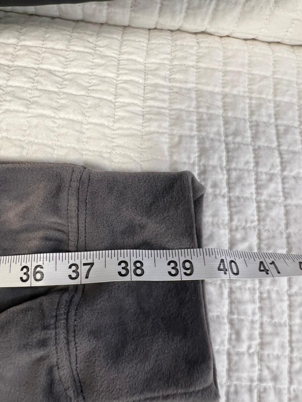 Nicole Richie for Harlow 1960 Gray Velour Jogger Pants Medium Comfortable Casual - Picture 7 of 10
